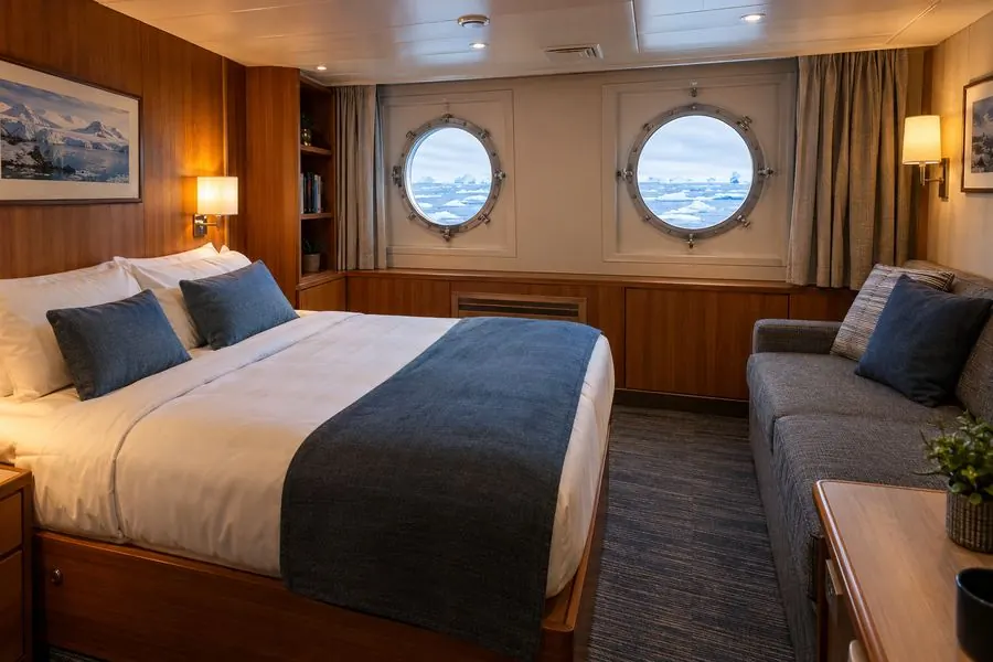 Cabin trên tàu phá băng (ảnh minh hoạ)