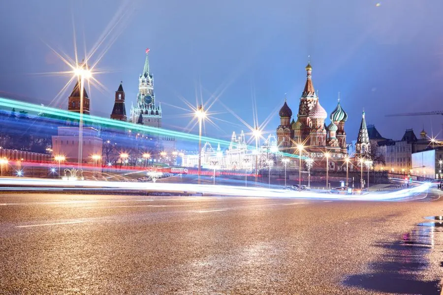Quảng trường Đỏ, Moscow về đêm