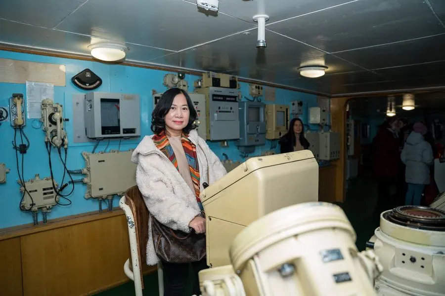 Bên trong tàu phá băng Lenin