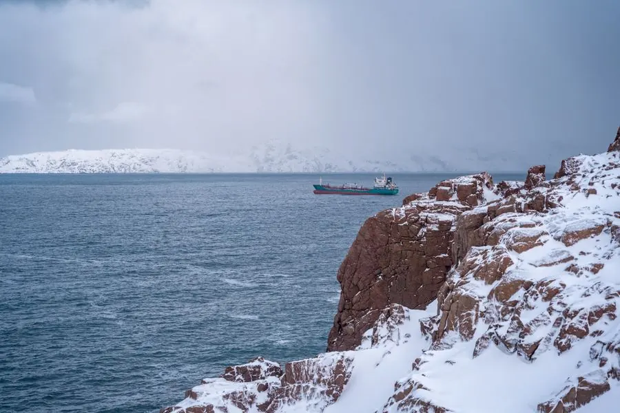 Bờ biển Barents ở Teriberka